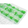 Комплект резиновых колец 270шт зеленые GEKO G02810