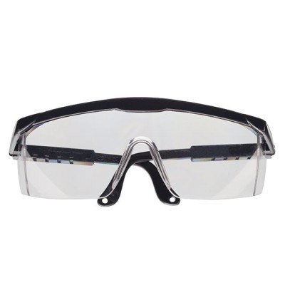 Очки защитные прозрачные, материал линз поликарбонат, регулируемые нейлоновые заушники, защита от удара, оптический класс 1 Intertool SP-0080