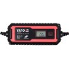 Зарядное устройство с LCD дисплеем 230В для аккумуляторов 2-4A 6-12V, макс. 200 AЧ YATO YT-83000