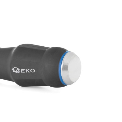 Отвертка ударная шлицевая SL8x200мм CrV GEKO G32067