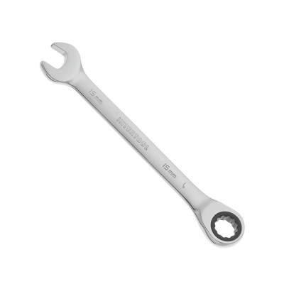 Ключ комбинированный с трещоткой 15мм Cr-V PROF DIN3113 Intertool XT-1355