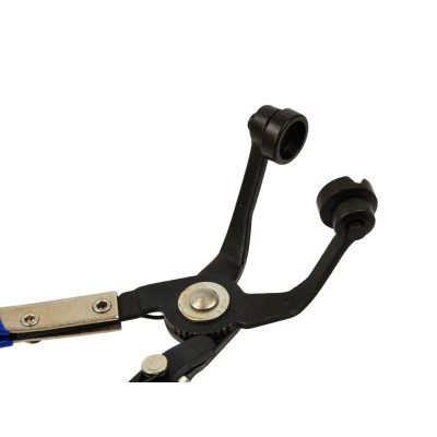 Щипцы для шланговых хомутов изогнутые GEKO G01654