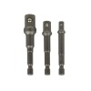 Набор адаптеров для шуруповерта 1/2", 3/8", 1/4" GEKO G15010