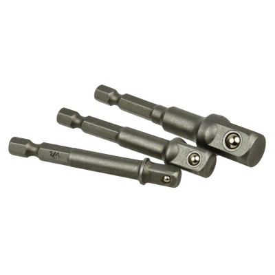 Набор адаптеров для шуруповерта 1/2", 3/8", 1/4" GEKO G15010