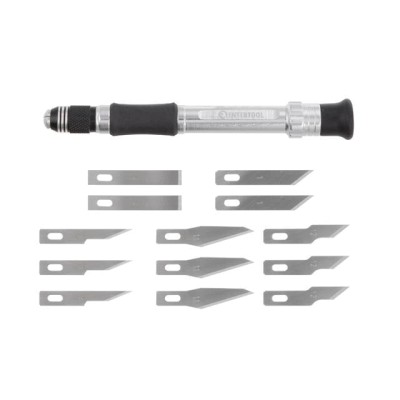 Набор скальпелей с держателем 14шт Intertool HT-0524