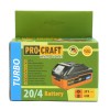 Аккумуляторная батарея Procraft Battery20/4 Turbo (20В, 4Ач)