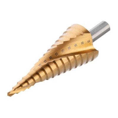 Свердло ступінчасте по металі спіральне 4-32 мм Intertool SD-5835