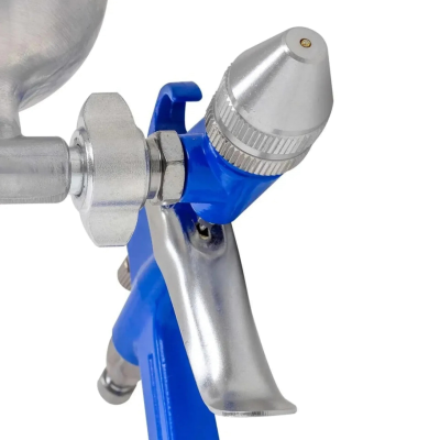 Краскораспылитель мини с боковым метал. бачком (125мл, 0.8мм, 2.0bar, 85-140 л/мин, присоед. резьба 1/4") FORSAGE F-K3