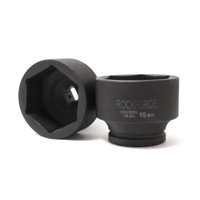 Головка ударная глубокая 27мм (6гр), 1" ROCKFORCE RF-48510027