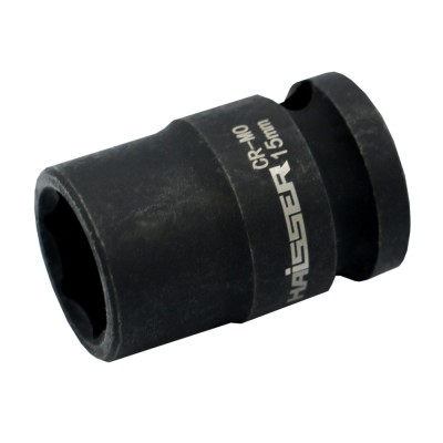 Головка ударная шестигранная 1/2" 15x38.5мм Haisser 70202 (117556)