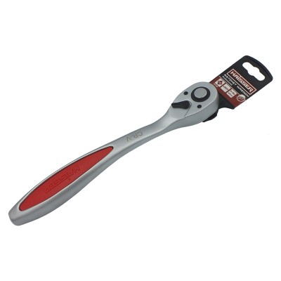 Haisser Ключ-трещотка 1/2" 90 зубов PROFI с подвеской 70140 (80822)