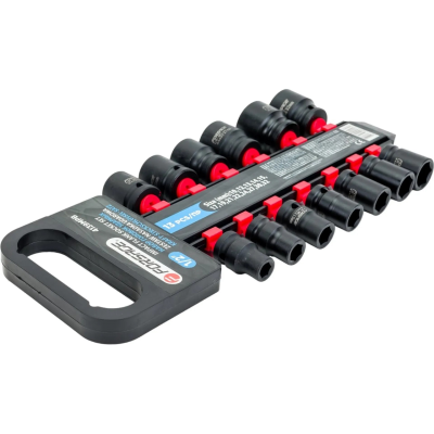 Набор головок ударных 13пр.,1/2''(10, 12-15, 17, 19, 21, 22, 24, 27, 30, 32мм), на пластиковом держателе FORSAGE F-4139MPB