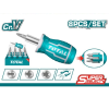 Викрутка коротка 8 в 1 TOTAL TACSDS0706