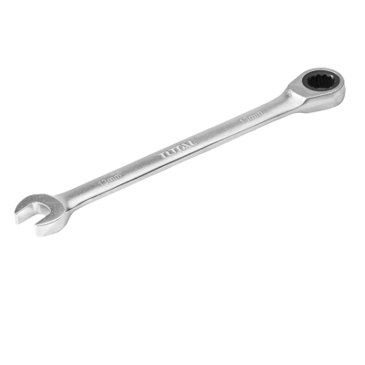 Ключ комбинированный рожково-накидной с трещоткой 13мм TOTAL TCSPAR131