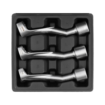 Набор из трех ключей 1/2 дюйма для топливных форсунок и ТНВД YATO YT-17619