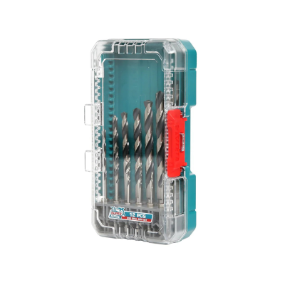 Набір свердел по металу з шестигранним хвостовиком hex HSS 12шт TOTAL TACSDL11206