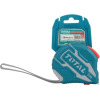 Рулетка гумова Self Lock 5 м х 19 мм TOTAL TMT126251M
