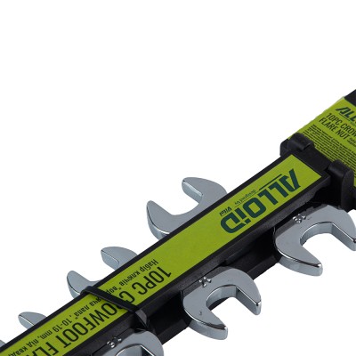 Набор ключей "воронья лапа", 10-19 mm, под квадрат 3/8", 10 предметов Alloid НК-2202