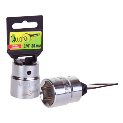 Торцевая головка 3/4", 6 гран. 30 мм Alloid ТГ- 60130M