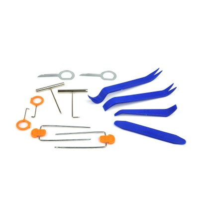 Набор съемников для снятия обивки и магнитолы GEKO G02703