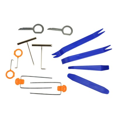 Набор съемников для снятия обивки и магнитолы GEKO G02703