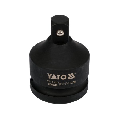 Переходник ударный YATO 3/4"(F) - 1/2"(M) 55 мм YT-11671