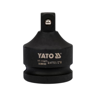 Переходник ударный YATO 3/4"(F) - 1/2"(M) 55 мм YT-11671