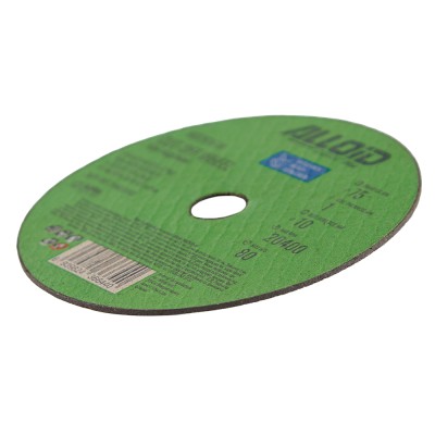 Круг отрезной по металлу Alloid 41 14А 75*1,0*10мм Alloid W07510-M