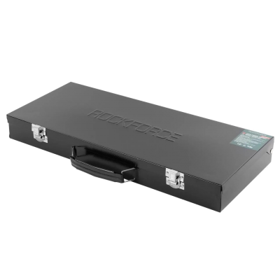 Набор головок ударных 33 предмета 1/2'' 6граней L-38мм:8-24,27,30,32мм, L-78мм:10,12-15,17,19,21,22,24,27,30,32мм ROCKFORCE RF-4333-5MPB