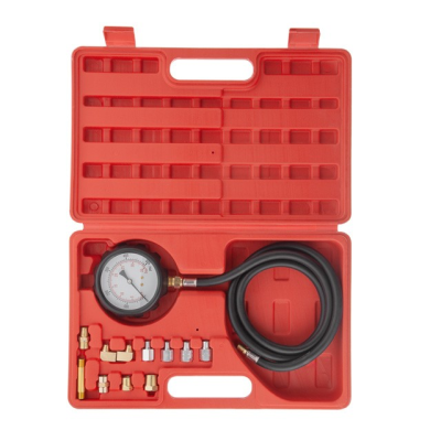 Тестер давления масла в двигателе и АКПП, 12 предметов Intertool AT-4007