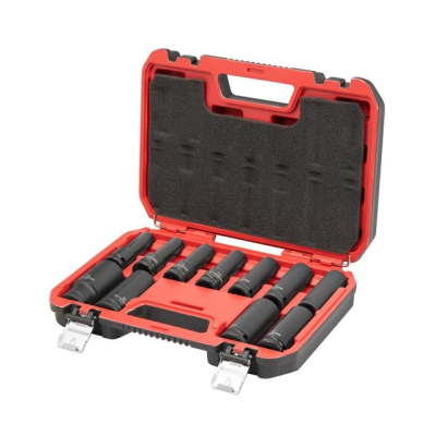 Набір головок подовжених ударних 1/2", 11 од., 10-24 мм, Cr-Mo, STORM INTERTOOL ET-8505