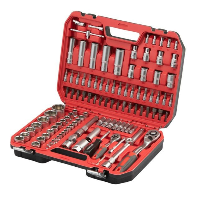 Набір інструментів 1/2" & 1/4" 110од (аналог ET-6108SP) INTERTOOL ET-9108