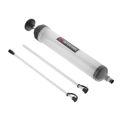 Шприц для технических жидкостей 500 мл, 2 насадки Intertool AT-3075