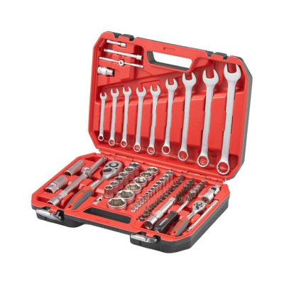 Набор инструментов 1/2" & 1/4" 82ед (ET-6082SP) Intertool ET-9082