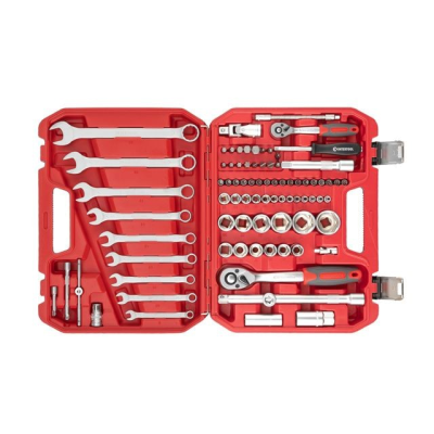 Набор инструментов 1/2" & 1/4" 82ед (ET-6082SP) Intertool ET-9082