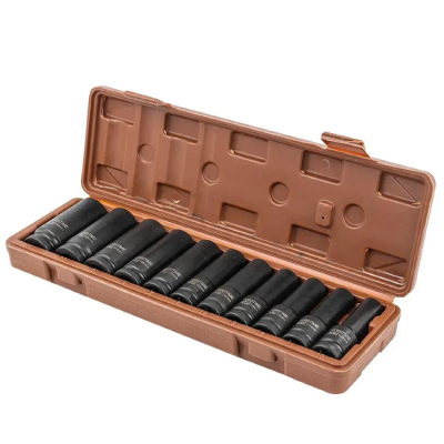 Набор ударных глубоких головок 11 предметов 1/2''(6-граней) (10-15,17,19,21,22,24) FORSTIME FT-4117-5MPB