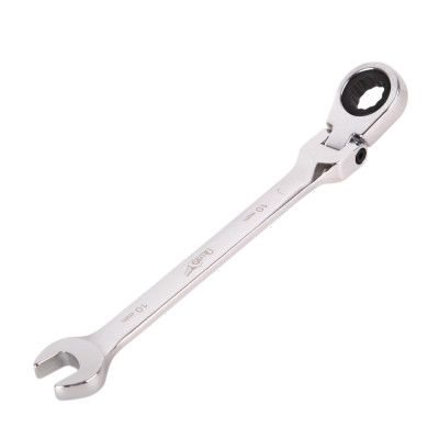 Ключ комбинированный трещоточный с карданом 10 мм Alloid KT-2081-10K