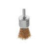 Набор щеток проволочных для дрели, 3 ед. (50, 50, 30 мм), латунное покрытие Intertool BT-0302