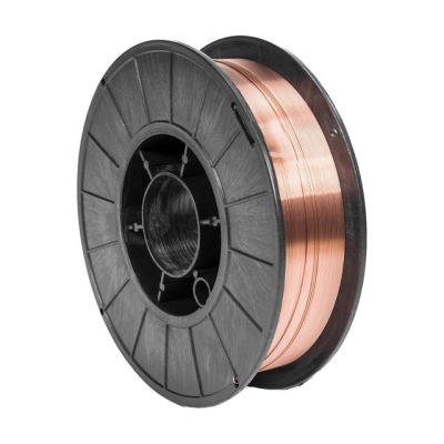 Дріт зварювальний обміднений, 0,8 мм, 1 кг, ER70S-6 Intertool EW-1008