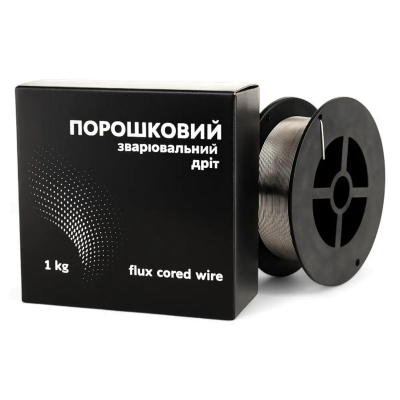Флюсовая проволока 0.8 мм 1 кг для полуавтомата MIG/MAG, сварка без газа E71T-GS