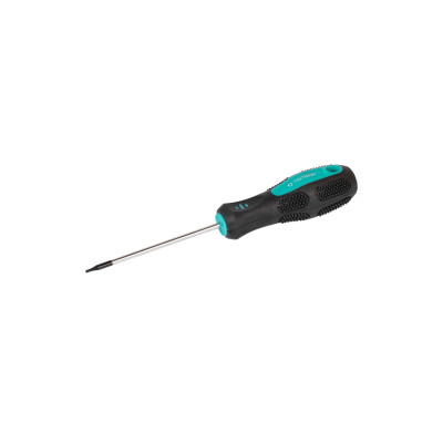 Викрутка магнітна TORX T6х75 мм ручка з покриттям TPR MASTERTOOL 49-0067