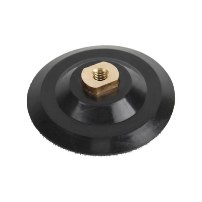 Диск шлифовальный резиновый с липучкой, 125 мм, M14 Intertool ST-6004