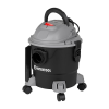 Пылесос строительный, 1,0 кВт, >17 кПа, бак 15 л пластик, шланг 1,5 м Intertool DT-1015