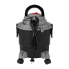 Пылесос строительный, 1,0 кВт, >17 кПа, бак 15 л пластик, шланг 1,5 м Intertool DT-1015