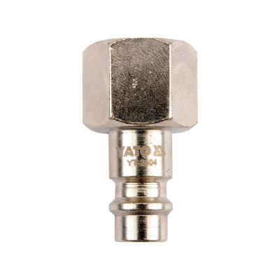 Штуцер под быстросъемное соединение YATO с внутренней резьбой 3/8" YT-2404