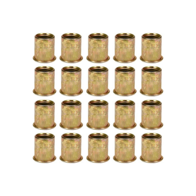 Нитогайка стальная YATO М6 х 15 мм 20 шт YT-36473