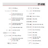 Набор инструментов профессиональный 1/2" & 1/4", 108ед., Cr-V Intertool ET-6108