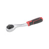 Рукоятка з храповим механізмом на 72 зуби 3/8"., Cr-V STORM Intertool ET-8002