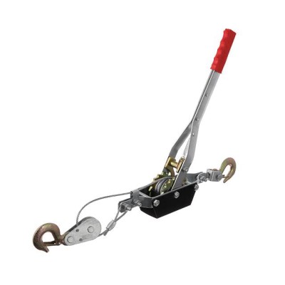 Лебідка важільна тягове зусилля 2т, трос 1.50м*4.5мм, робоча довжина троса 0,75м Intertool GT1442