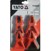 Затискачі для металевих проводів YATO 4 шт YT-08390